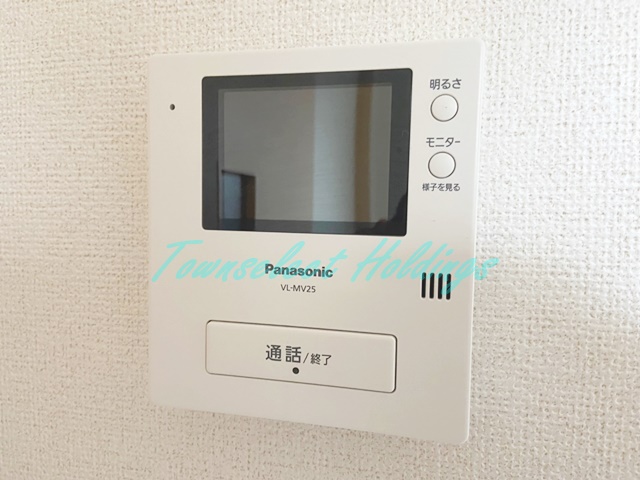 セキュリティ　モニタ付インターホンで安心♪