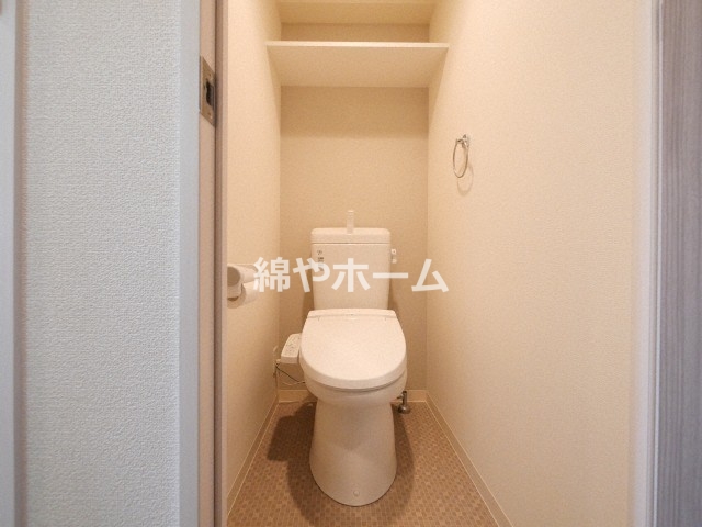 トイレ　ゆったりとした空間のトイレです