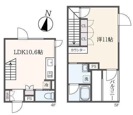 ファーレ目黒本町の間取り写真