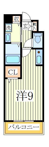 サンヒルズ柏Cの間取り写真