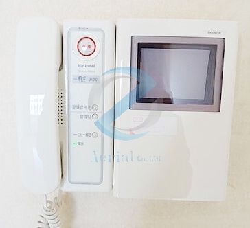 セキュリティ　モニター付きインターホン