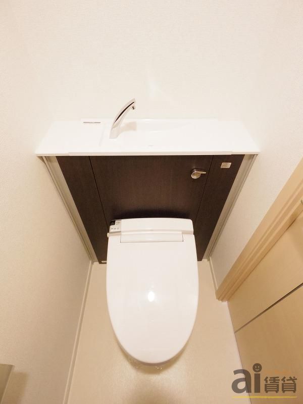 西武多摩湖線 武蔵大和駅 徒歩15分 4階建 築12年のトイレ写真