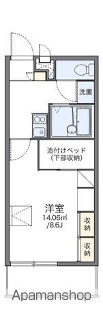 レオパレスボヌールの間取り写真