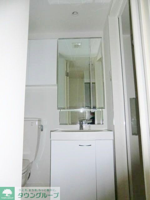 洗面設備　嬉しい独立洗面台