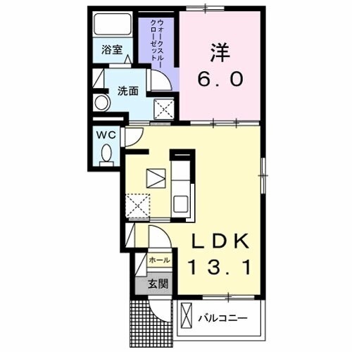 ドルチェヴィータの間取り写真