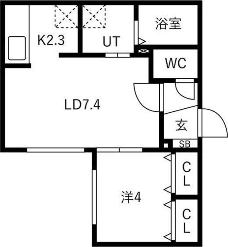 ALPHA本郷通IIの間取り写真