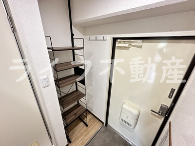 収納　ちょっとした収納スペースも充実しています