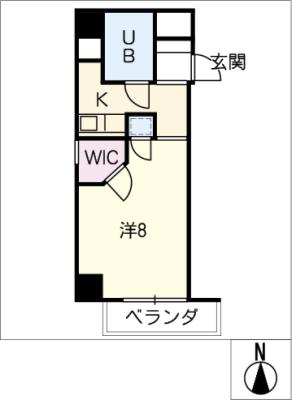 ユース山手館の間取り写真