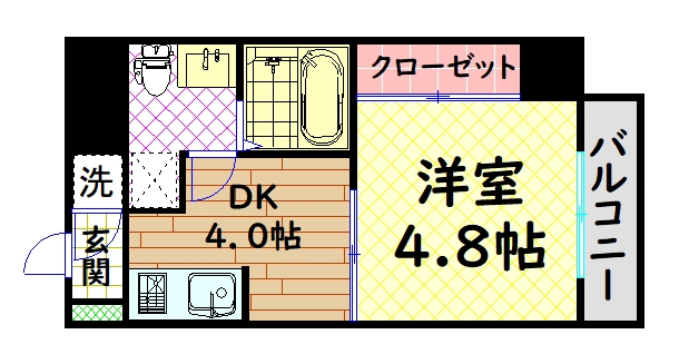 プログレスアペゼの間取り写真