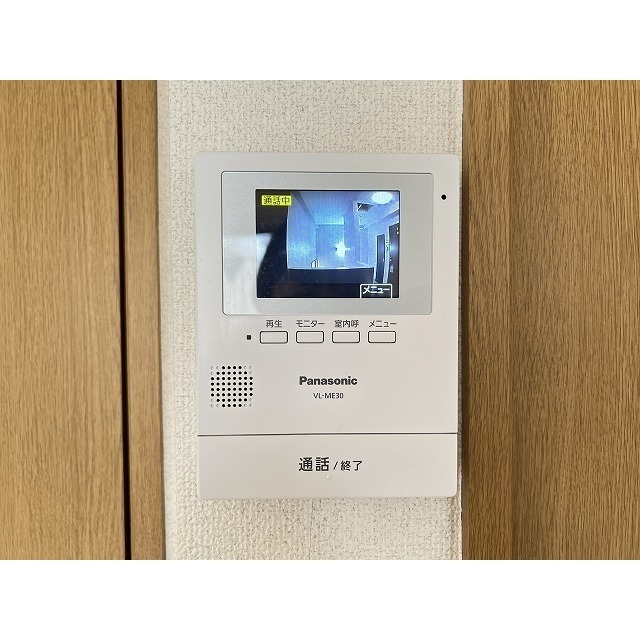 セキュリティ　モニター付きインターホン