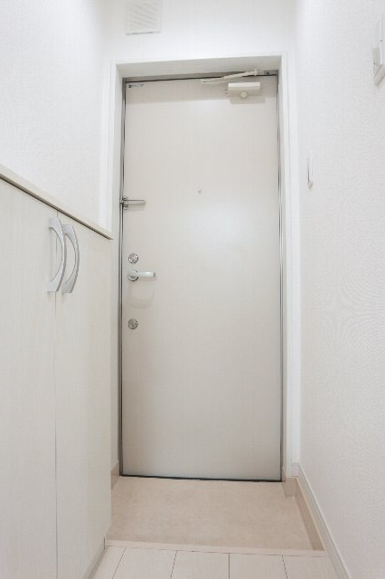玄関　スッキリまとまった玄関です