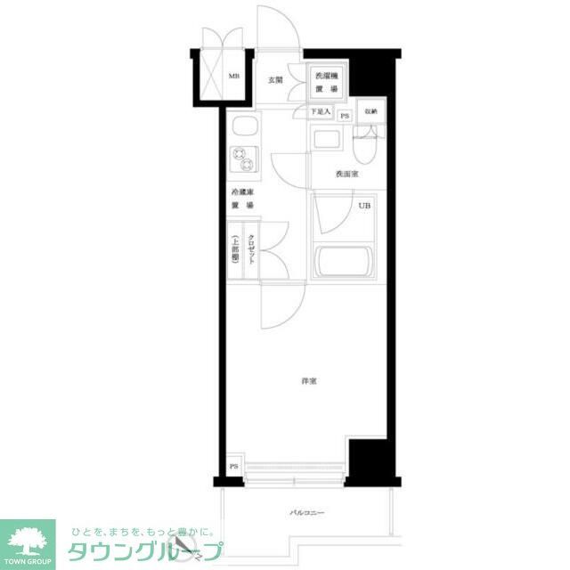 ルーブル川崎貝塚弐番館の間取り写真