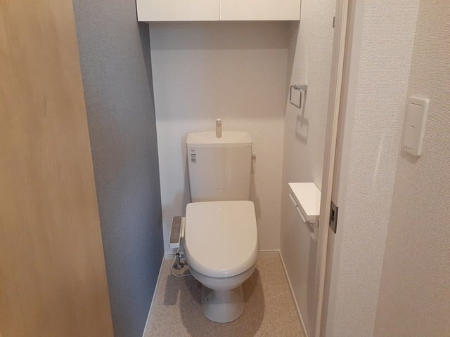 トイレ　ゆったりとした空間のトイレです