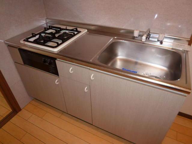 ＪＲ呉線 呉駅 徒歩10分 10階建 築25年のキッチン写真