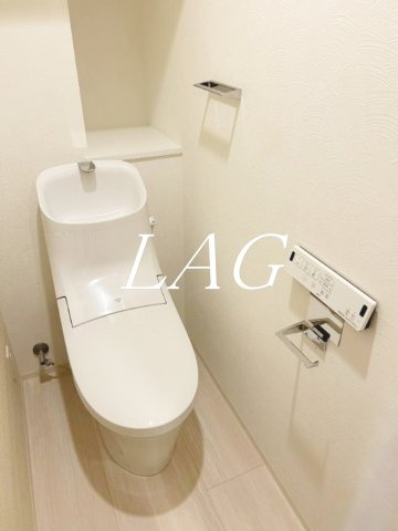 京王線 調布駅 徒歩5分 3階建 築4年のトイレ写真