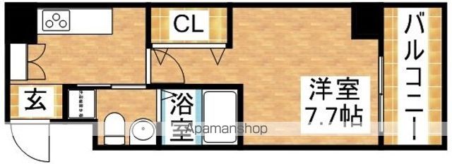 パークヒルズ東三国ビジョンの間取り写真