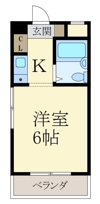 ソレール丸橋の間取り写真