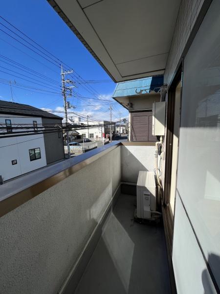 バルコニー　陽当たりいいです！