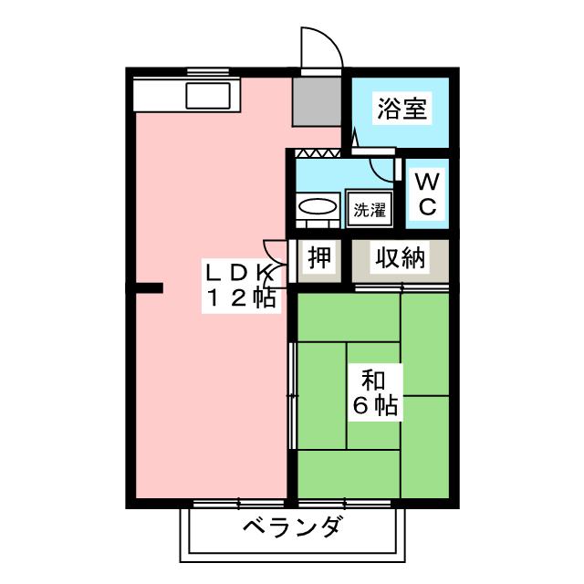 サン平井ハイツの間取り