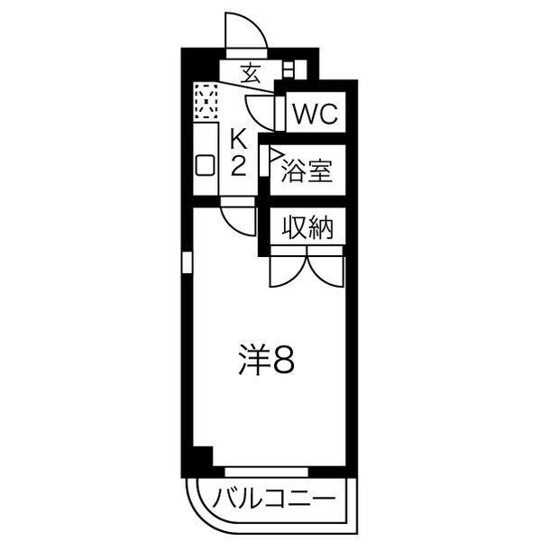 グローリ大島の間取り