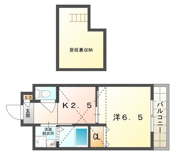 Sun　Bell＆寝屋川の間取り