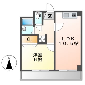 Blois亀城の間取り