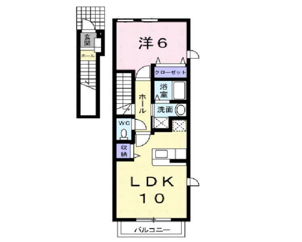 リーヴｉ　２の間取り