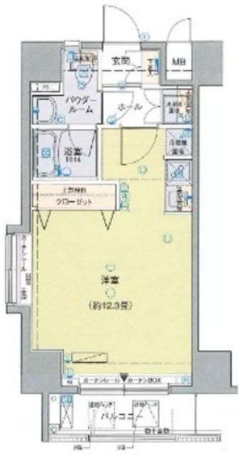 ヴェルト南千住の間取り