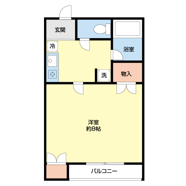 ラベンダーの間取り