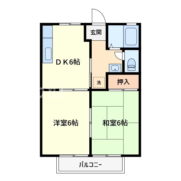 ベルハイツCの間取り