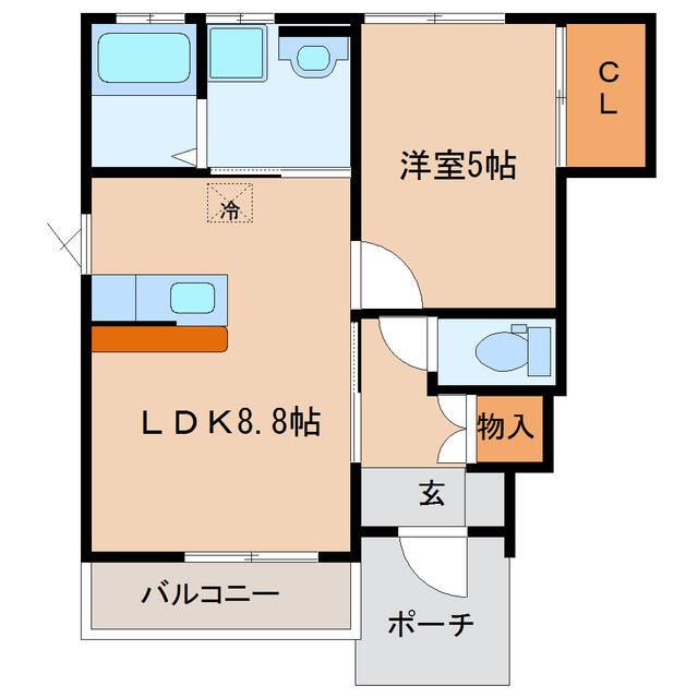 リオンＣの間取り