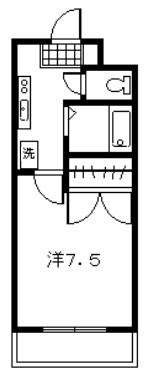 Ａｄｅｓｓｏ　Ｐｏｚｚｏ烏丸六条の間取り