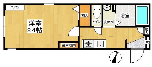 藤沢市湘南台のマンションの間取り