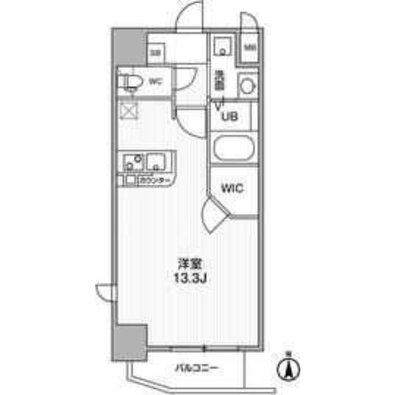 La Douceur梅田Westの間取り