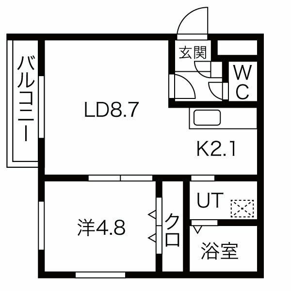 ＮＡＫＡＪＩＭＡ　ＰＡＲＫ　ＭＡＬＩＢＵの間取り