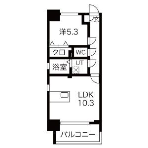 ブランブリエ東山ドゥーエの間取り