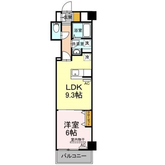 Hill Flat Osakiの間取り