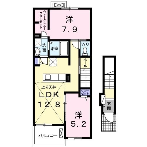 カレントラブリーの間取り