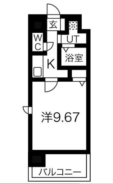 NONAMI RISEの間取り