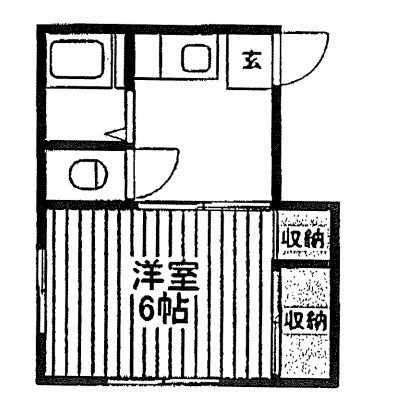 町田市玉川学園のアパートの間取り