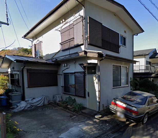 町田市玉川学園のアパートの建物外観