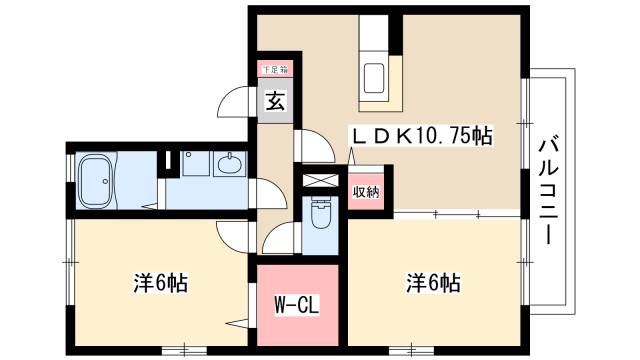 リッシュ・ヴェールの間取り