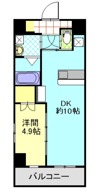 トレステーラ　ハイステージの間取り