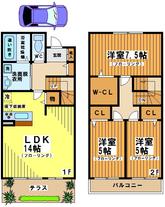 【ワグネルペレイラカルドーゾの間取り】