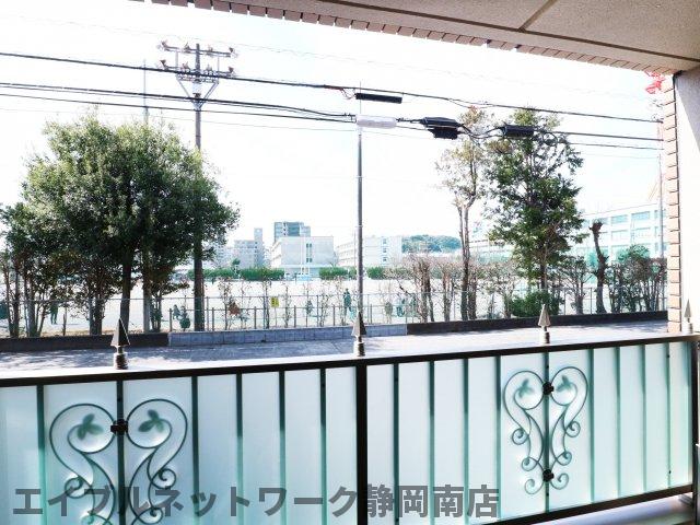 【静岡市駿河区豊田のマンションの眺望】