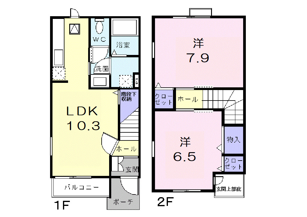 ル　トン　セランの間取り