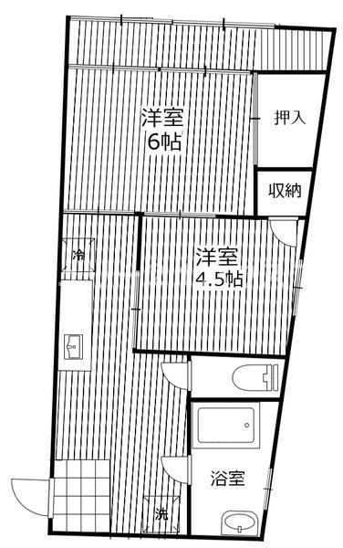 YK-21ビルの間取り