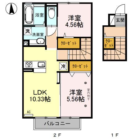 レザン・Ｍの間取り