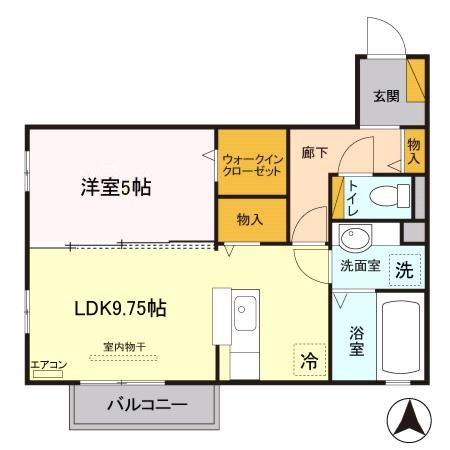 リュミエール B_間取り_0