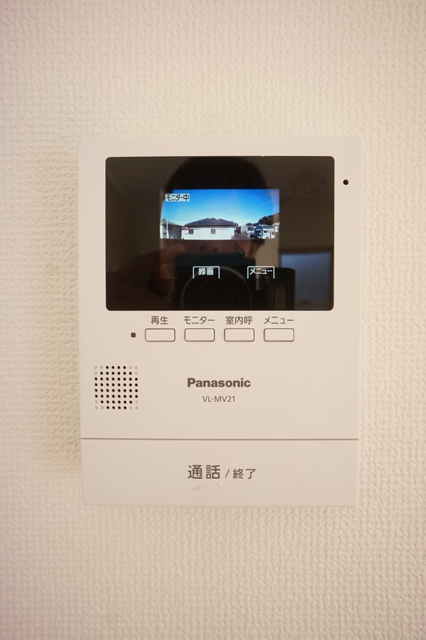 セキュリティ　カラーTVモニターホンあります！